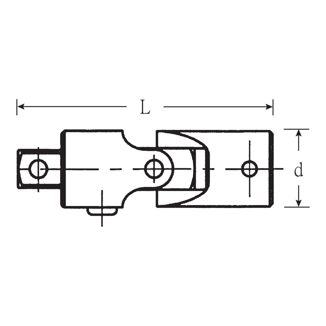 Stahlwille Snodo cardanico 1/2" 510QR QuickRelease