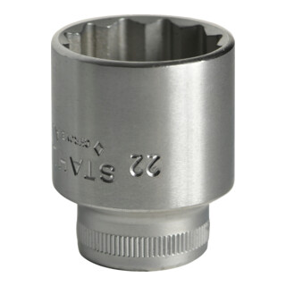 Stahlwille Steckschlüsseleinsatz (3/8") SW.22 mm L.35 mm 61 g