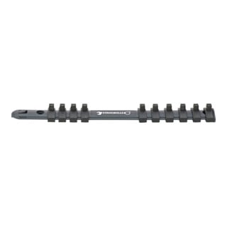 Stahlwille Steckschlüsselleiste 10 Halteklammern L.255 mm 46g