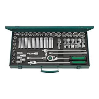 Stahlwille Steckschlüsselsatz 1/2" 50/43/7QR 50 tlg.