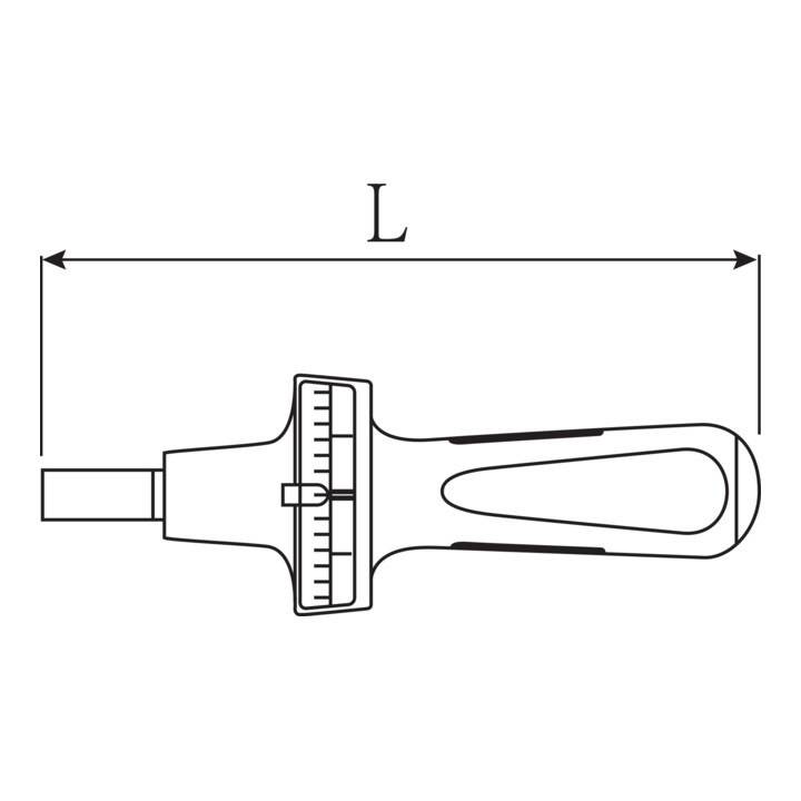 STAHLWILLE Tournevis dynamométrique ″Torsiometer″ 150 cN·m