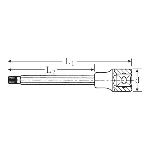 Stahlwille schroefbits 3054X