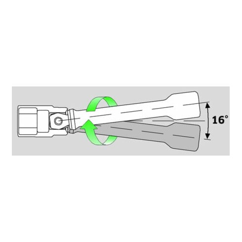 Stahlwille 405W Verlängerungen mit wobble-drive