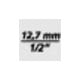 Stahlwille Verlengstuk, 1/2 inch QuickRelease, totale lengte: 75 mm