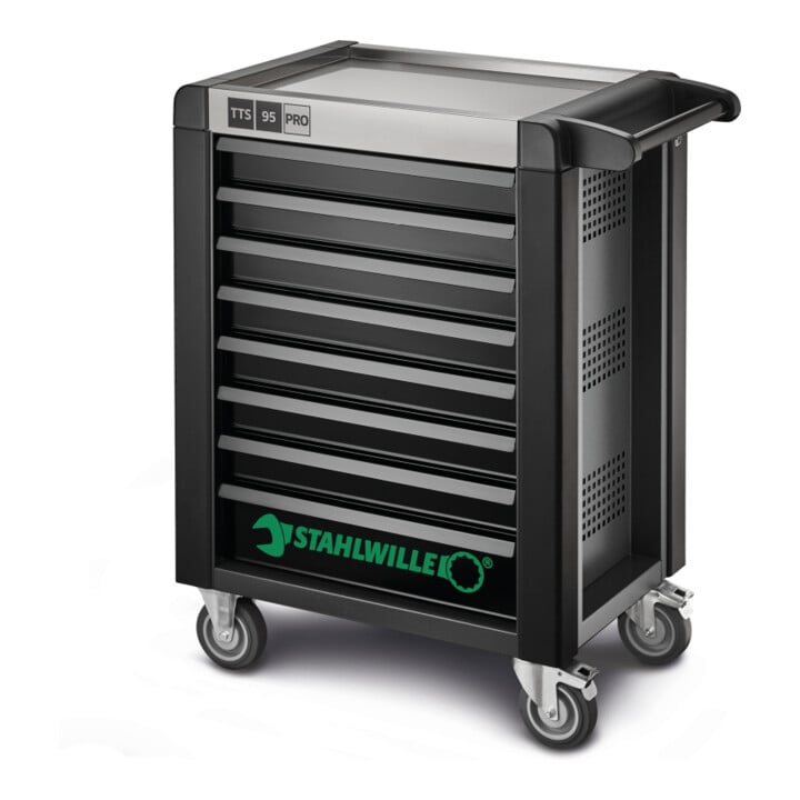 Stahlwille Werkstattwagen 95/8 PRO 8 Schubl. 496 x 827 x 1020 mm anthrazit, RAL 7016; schwarz RAL 9005