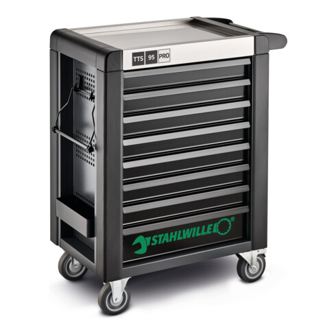 Stahlwille Werkstattwagen 95/8 PRO 8 Schubl. 496 x 827 x 1020 mm anthrazit, RAL 7016; schwarz RAL 9005