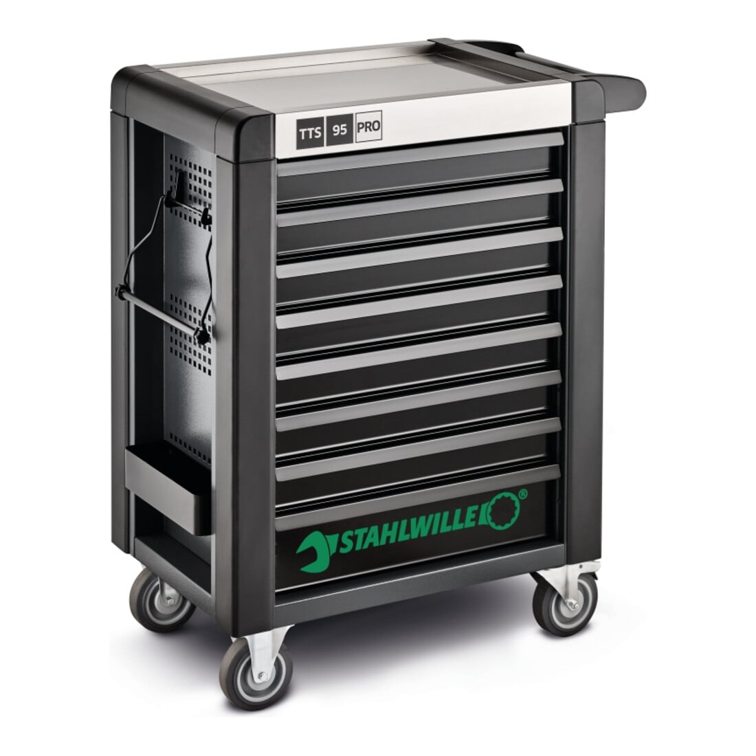 Stahlwille Werkstattwagen 95/8 PRO 8 Schubl. 496 x 827 x 1020 mm anthrazit, RAL 7016; schwarz RAL 9005