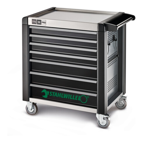 Stahlwille Werkstattwagen 98/7 PRO 7 Schubl. 651 x 1001 x 1020 mm anthrazit, RAL 7016; schwarz RAL 9005