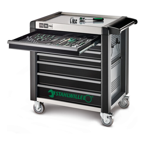 Stahlwille Werkstattwagen 98/7 PRO 7 Schubl. 651 x 1001 x 1020 mm anthrazit, RAL 7016; schwarz RAL 9005