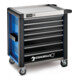 Stahlwille Werkstattwagen 98/7 PRO 7 Schubl. 651 x 1001 x 1020 mm blau, RAL 2703035; schwarz RAL 9005-4