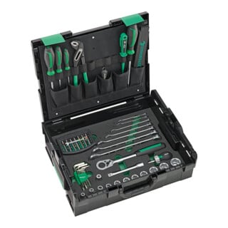 Stahlwille Werkzeugsortiment in L-BOXX Basis STW L-BOXX Basisset L.360mm B.444mm H.152mm 95 tlg.