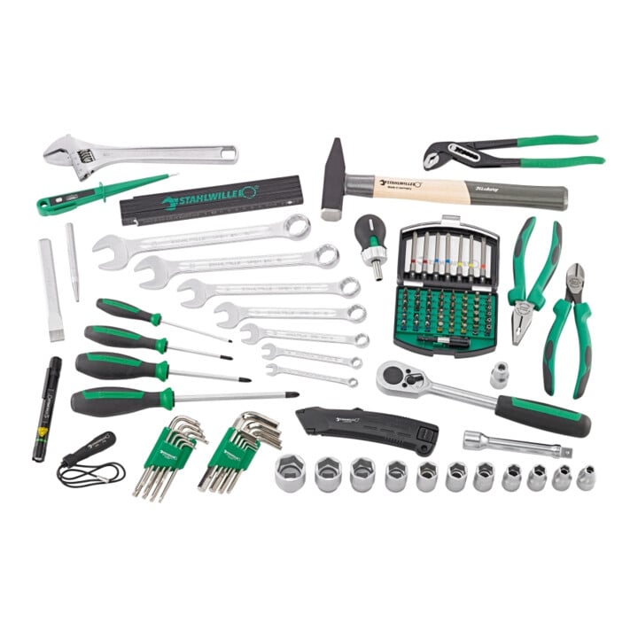 Stahlwille Werkzeugsortiment in L-BOXX Industrie STW L-BOXX Industrieset L.360mm B.444mm H.152mm 111 tlg.