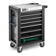 Stahlwille Werkzeugsortiment mit Werkstattwagen Nr.95/250QR Schubl.7 anthrazit, RAL 7016 250tlg-2