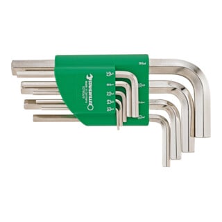 Stahlwille Winkelschraubendreher-Satz 10760a/9 Bereich 1/16 - 3/8 9 tlg.