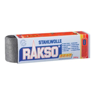 Stahlwolle fein 00 200g RAKSO