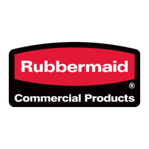 Standmüllschaufel Stiel m.Schaufel u.Besen schwarz RUBBERMAID