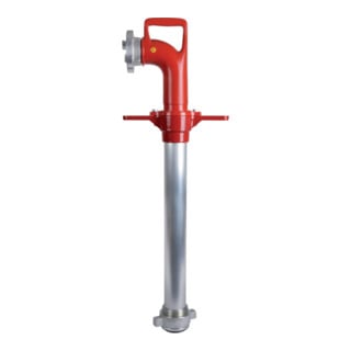 Standrohr DN80, o.Absper. Kopf dr., 1 x Storz C