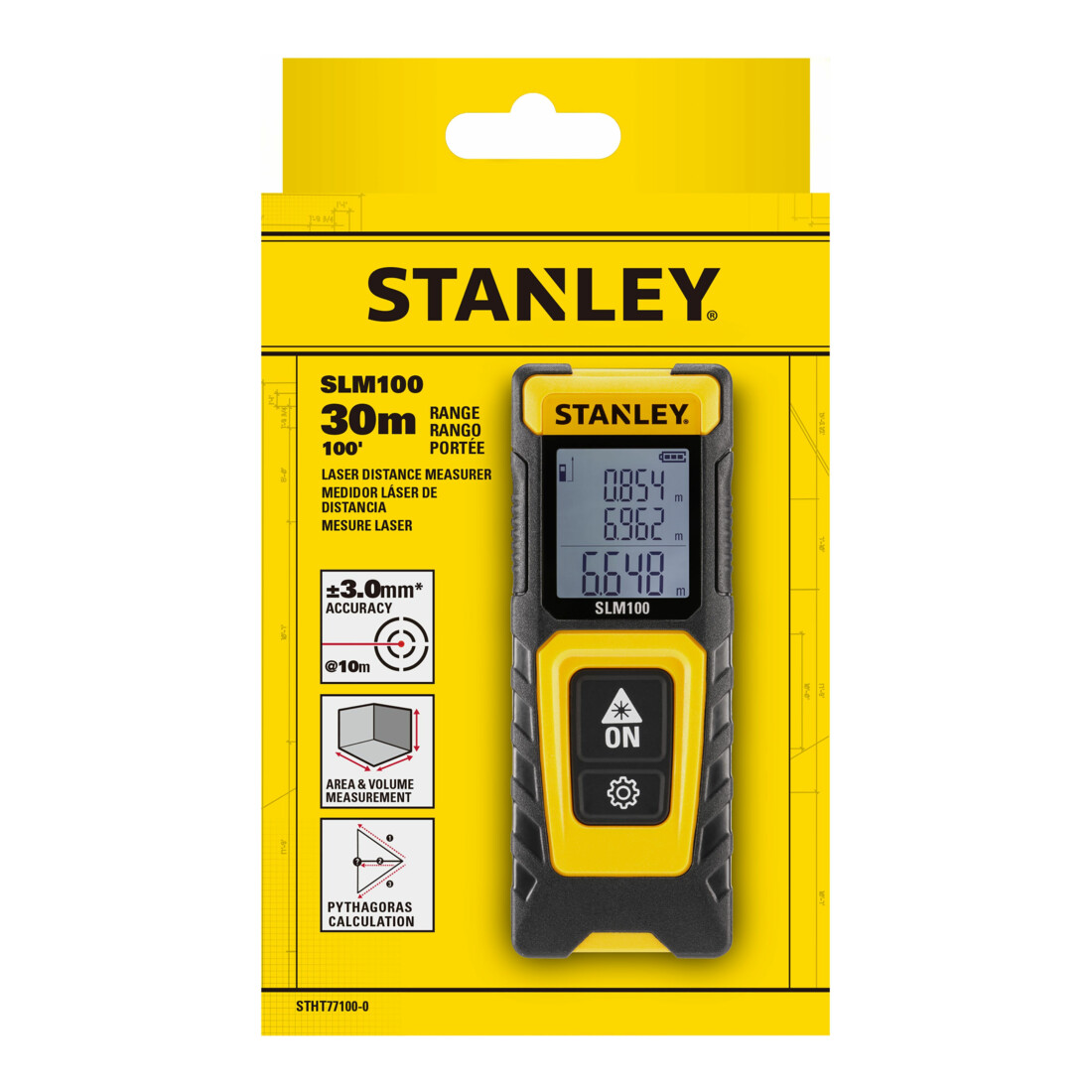 Stanley Afstandsmeter SLM100 tot 30m STHT77100-0