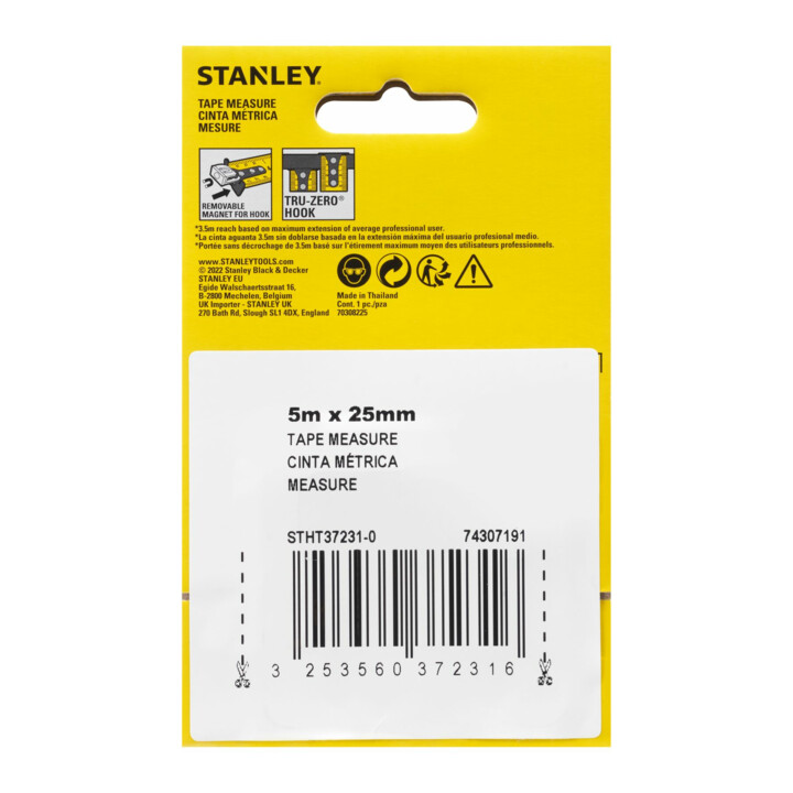 Stanley Bandmass Compact Pro 5m