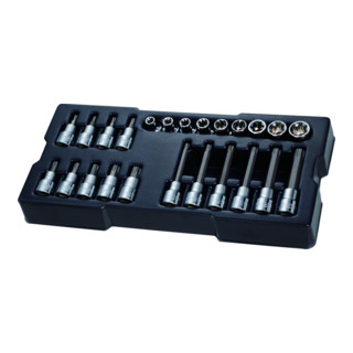 Stanley Bit Chiave a bussola ½", 24pz.