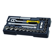 Stanley Chiave a bussola ½", 12-K. + accessori