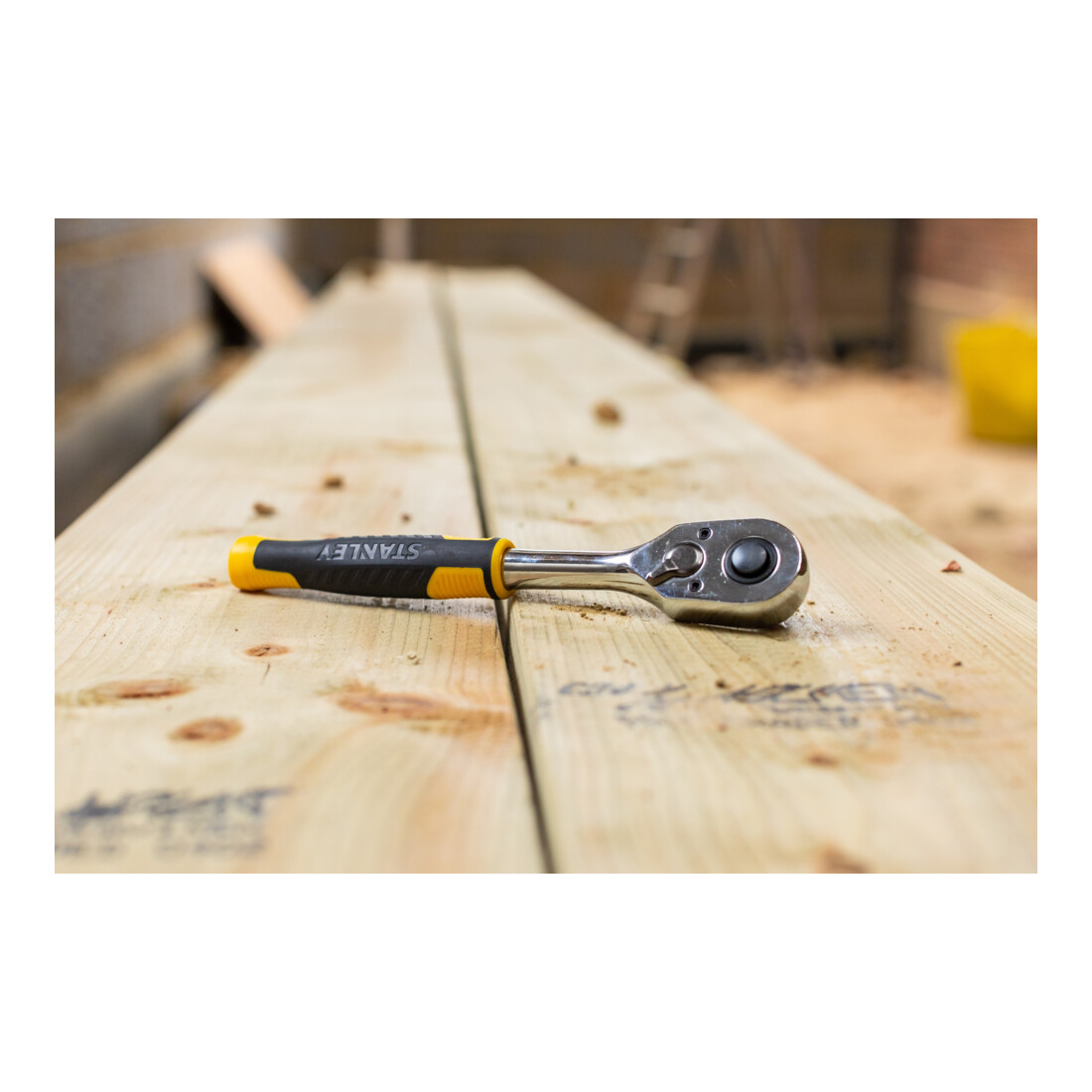 Stanley Cricchetto reversibile 3/8", 72 denti