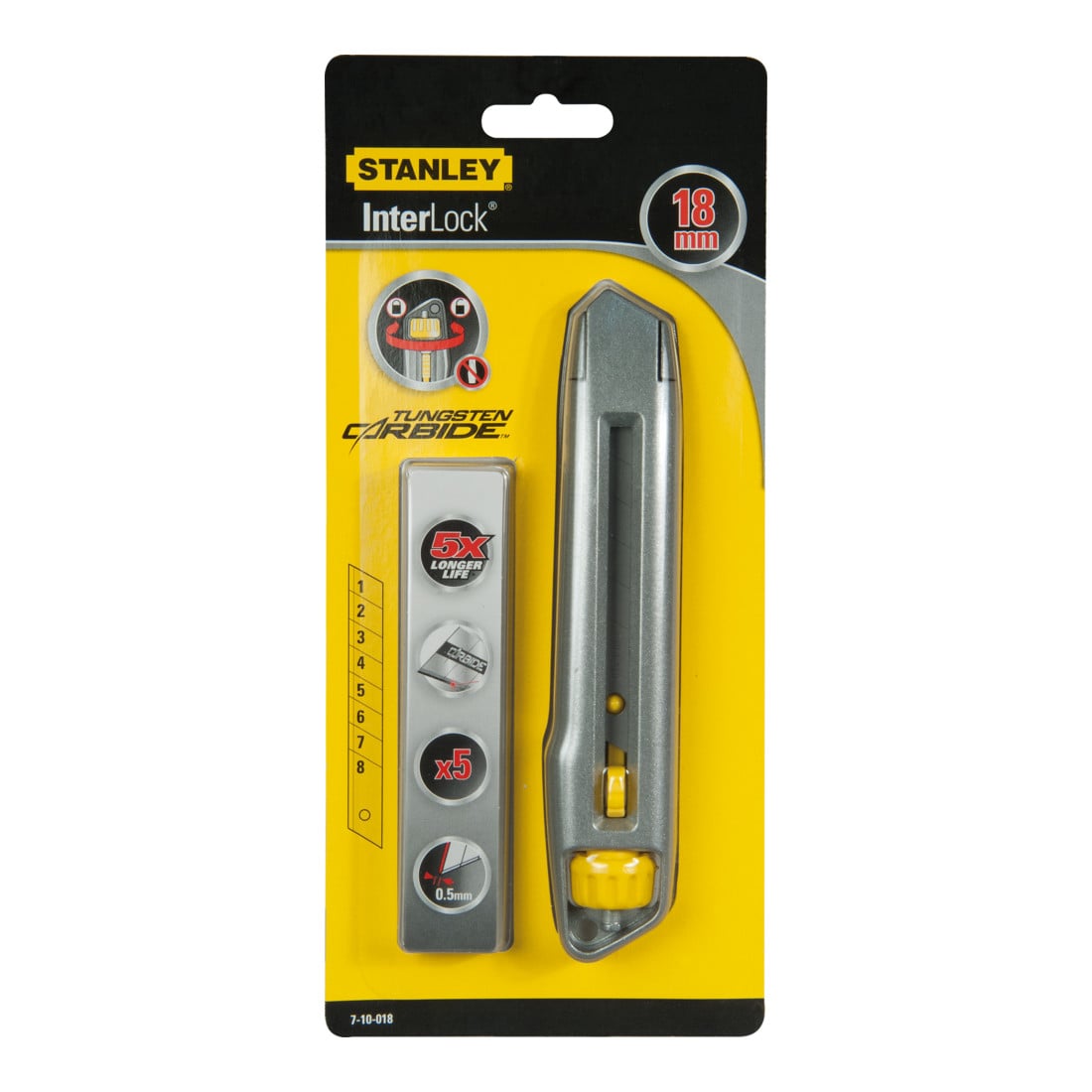 Stanley Cutter Interlock 18mm Carbide-Klingen