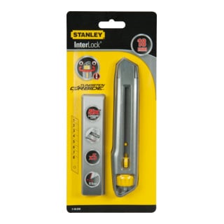 Stanley Cutter Interlock 18mm lames carbure