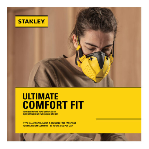 Stanley Demi-masque P3 Taille M/L