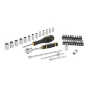 Stanley doppenset ¼", 42 stuks-4