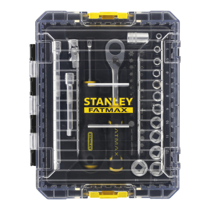 Stanley dopsleutelset STAK 1/4 inch, 48 delig