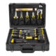 Stanley Ensemble d'outils mallette alu, 119 pcs