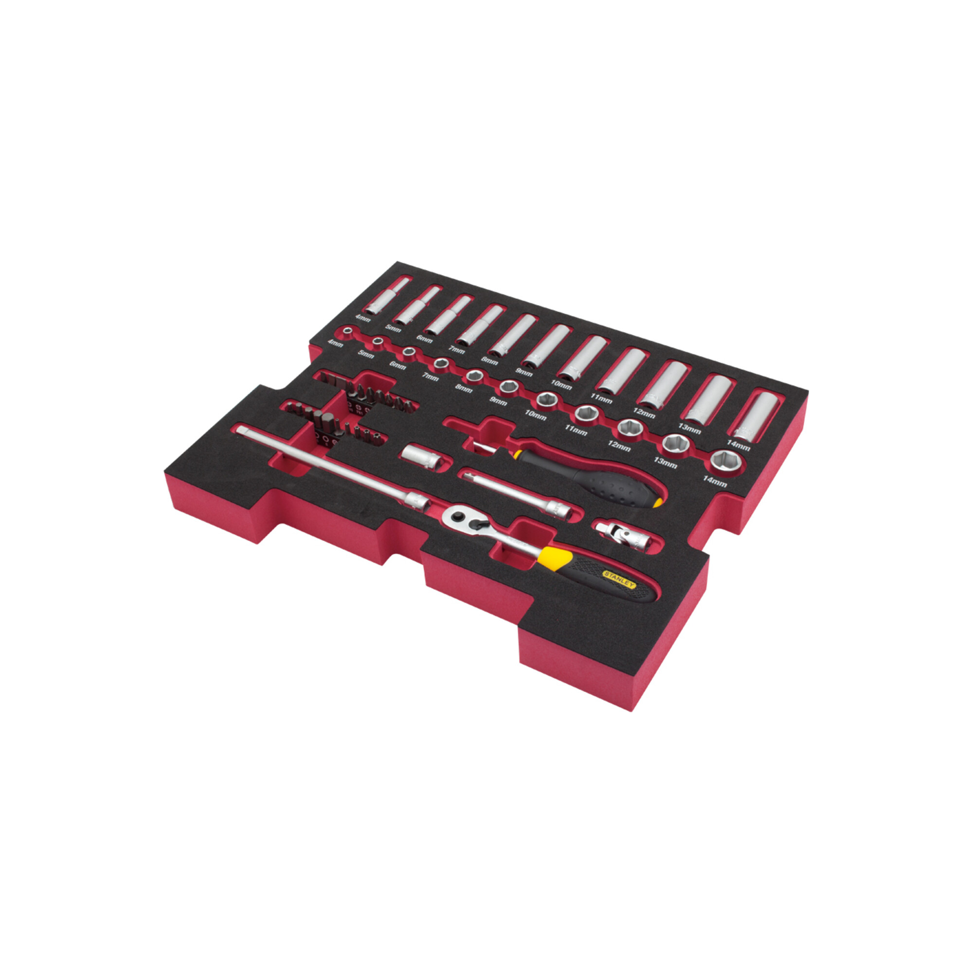 Stanley FatMax TSTAK Einlage 48-tlg 1/4 Set