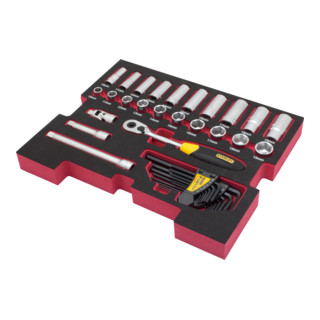 Stanley FatMax TSTAK Insert 48 pcs 3/8 set