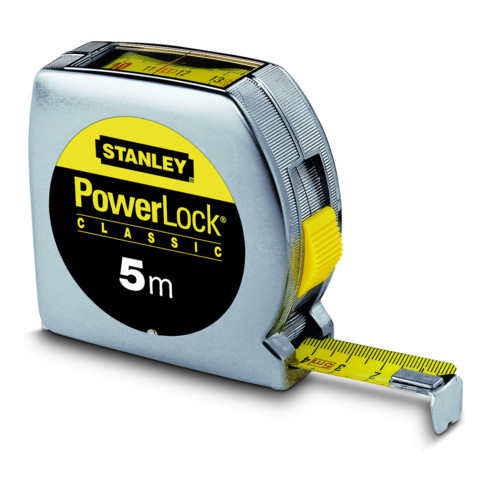 Stanley Flessometro Powerlock plastica 5 m/19mm