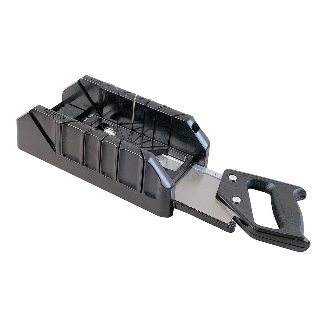 Stanley Gehrungslade PVC 350mm mit Rückensäge