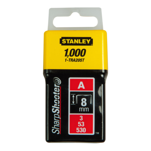 Stanley Graffette tipo A 4mm 1000pz.