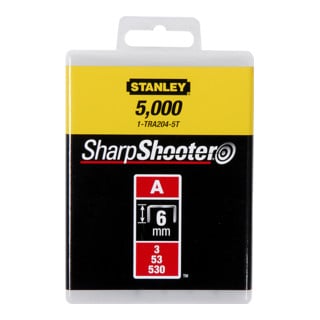 Stanley Graffette tipo A 6mm 1000pz.