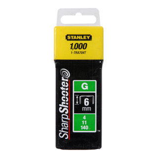 Stanley Graffette tipo G 12mm 1000pz.