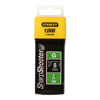 Stanley Graffette tipo G 8mm 1000pz.