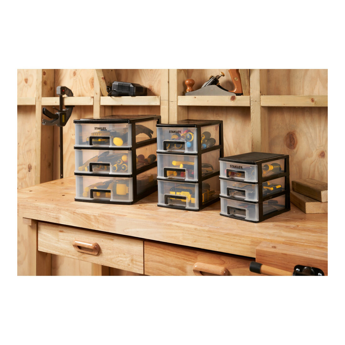 Stanley Home Organiser 3 Lades Klein