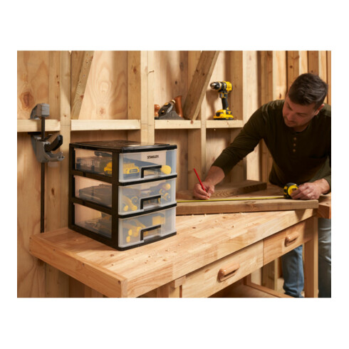 Stanley Home Organizer 3 Schubladen Gross