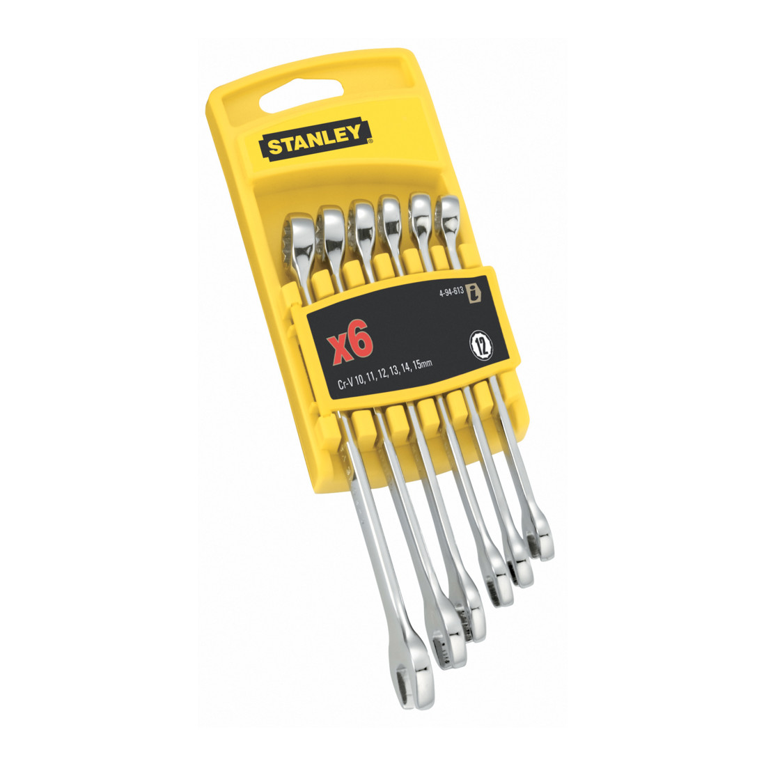 Stanley Jeu de clés mixtes à fourche FatMax 6 pces