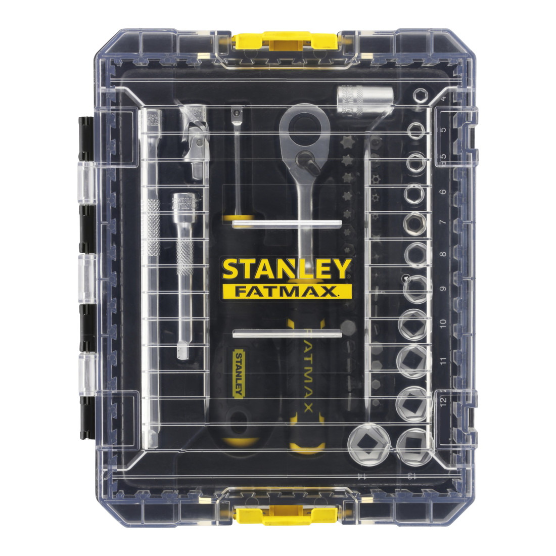 Stanley Jeu de douilles STAK 1/4 pouce, 48 pièces