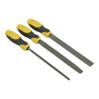Stanley Jeu de râpes, taille 1, 200 mm 3 pces