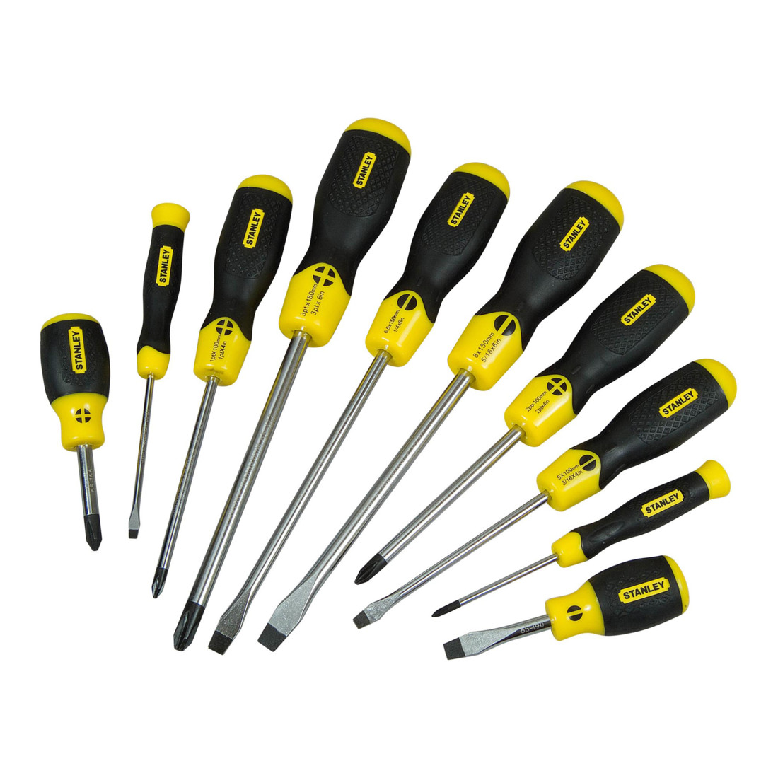 Stanley Jeu de tournevis CushionGrip, PH