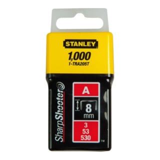 Stanley Klammern Typ A 8mm 1000 St.