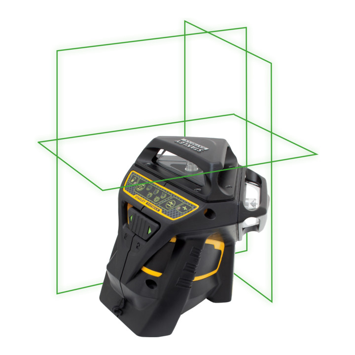 Stanley lijnlaser FatMax X3G 360 graden 35m groen