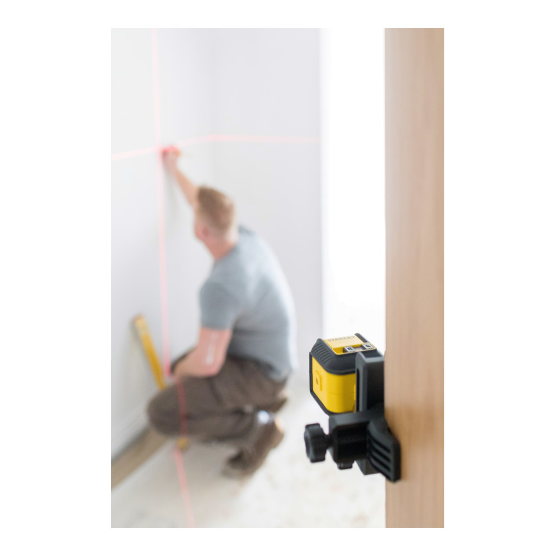 Stanley Line Laser Cubix rosso