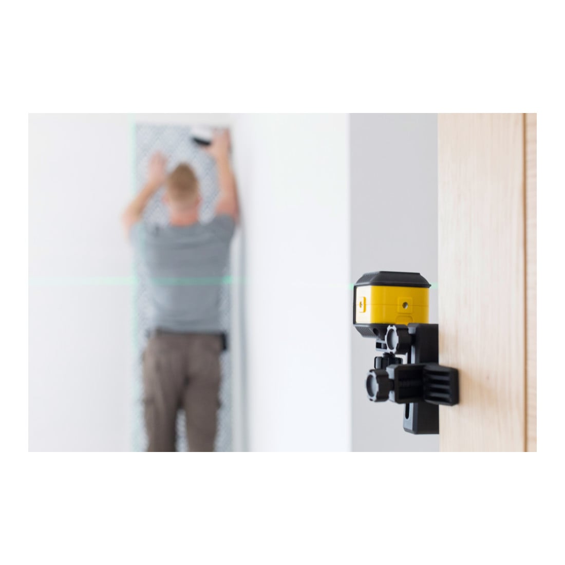 Stanley Line Laser Cubix verde